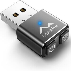 USB Mouse Mover with 2 Buttons Undetectable Jiggler - 3 Jiggle Modes LIKE NEW